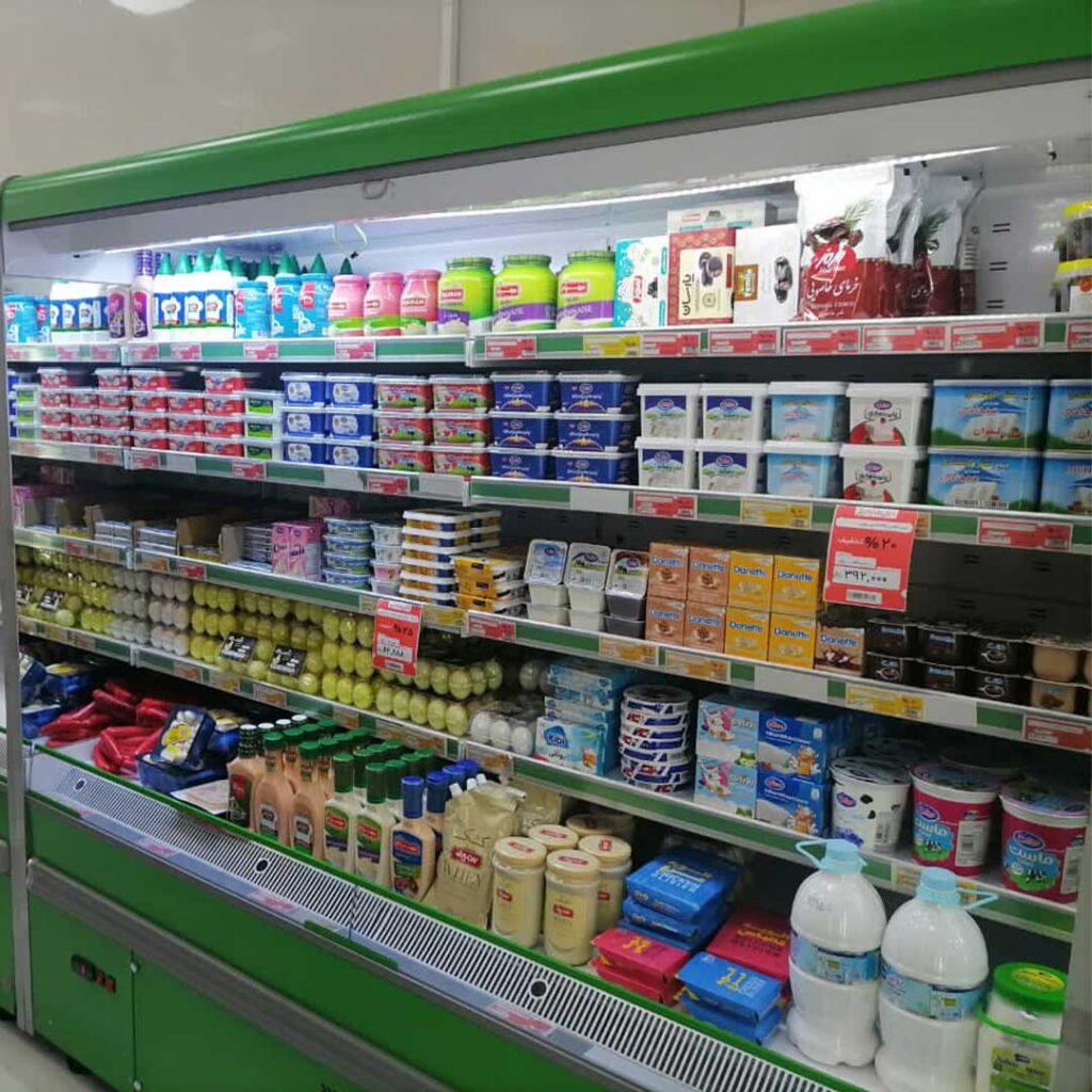 یخچال پرده هوای سبز اوگور